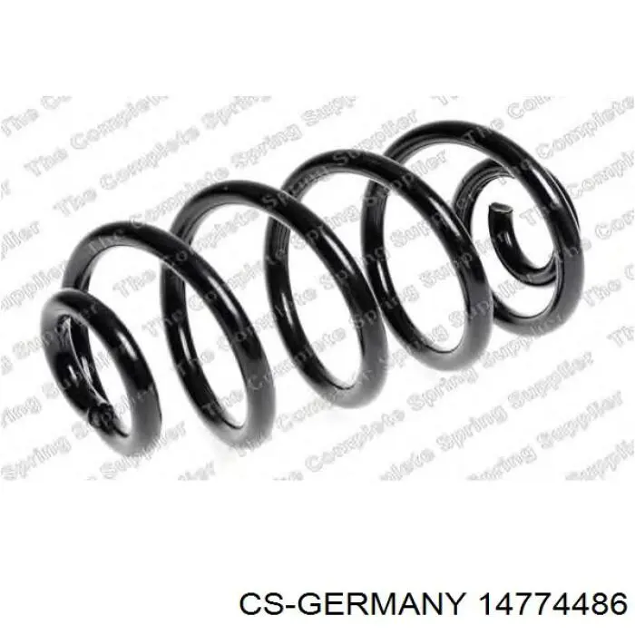 14774486 CS Germany Пружина амортизатора передняя