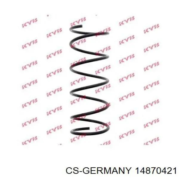 Пружина передня CS Germany 14870421 ціна, від 24.63 USD
