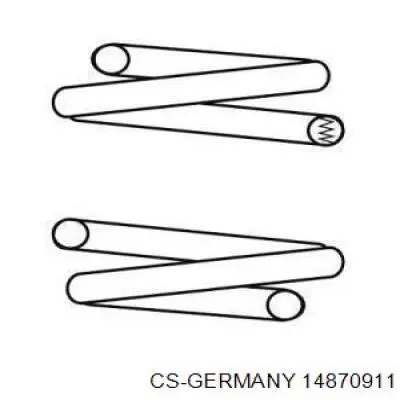 Пружина задня CS Germany 14870911 ціна, від 28.63 USD