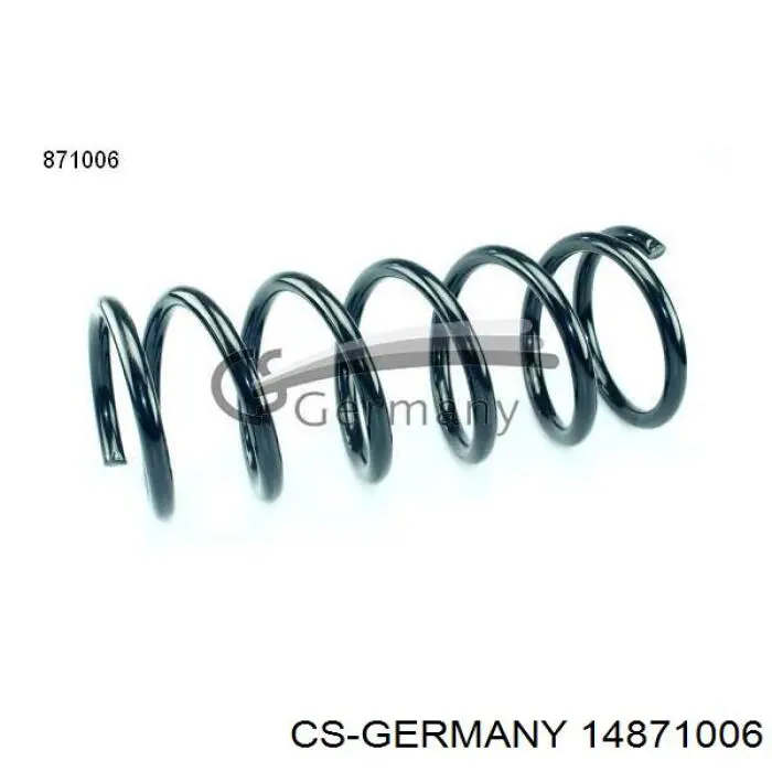 14871006 CS Germany пружина передня