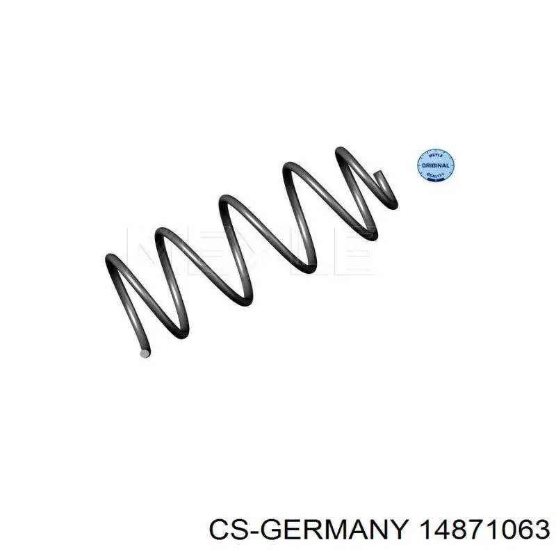 Пружина передня CS Germany 14871063 ціна, від 26.39 USD
