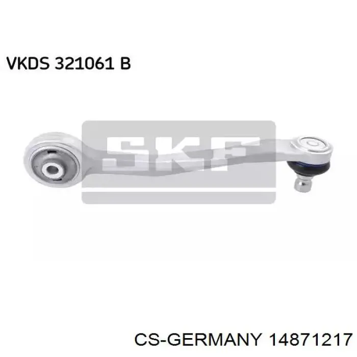 Проставка (гумове кільце) пружини задньої, верхня CS Germany 14871217