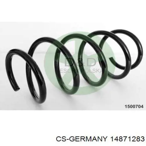 Купити 14871283 CS Germany Гвинтова пружина підвіска