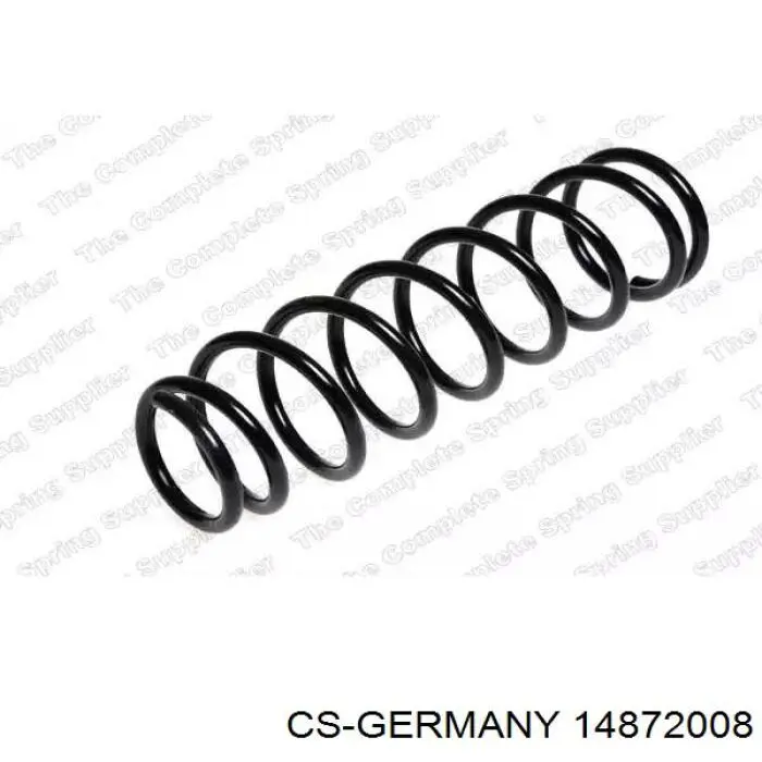 14872008 CS Germany Пружина амортизатора передняя