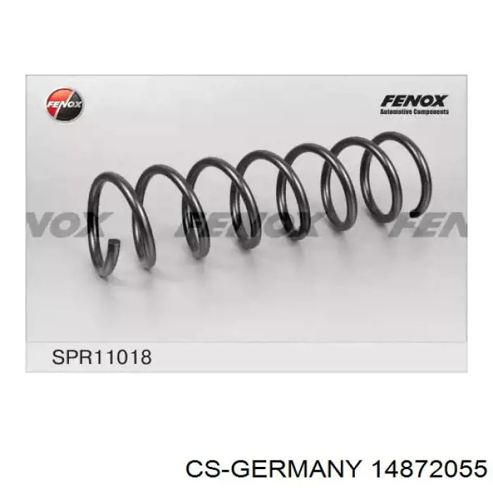Пружина задня CS Germany 14872055 ціна, від 27.90 USD