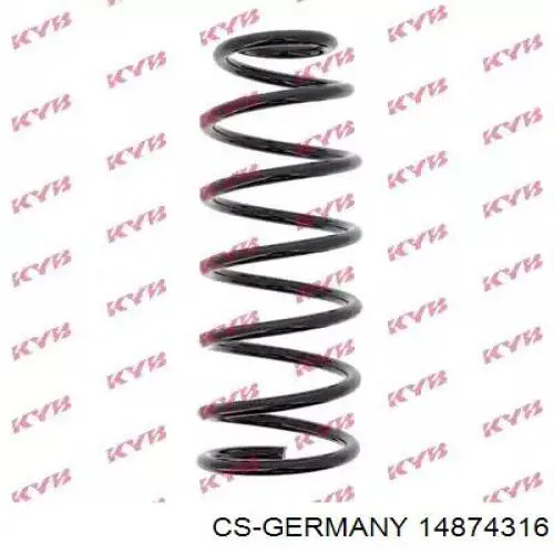 Пружина задня CS Germany 14874316 ціна, від 28.21 USD