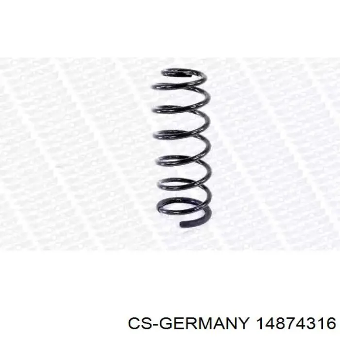 14874316 CS Germany Пружина підвіски задня