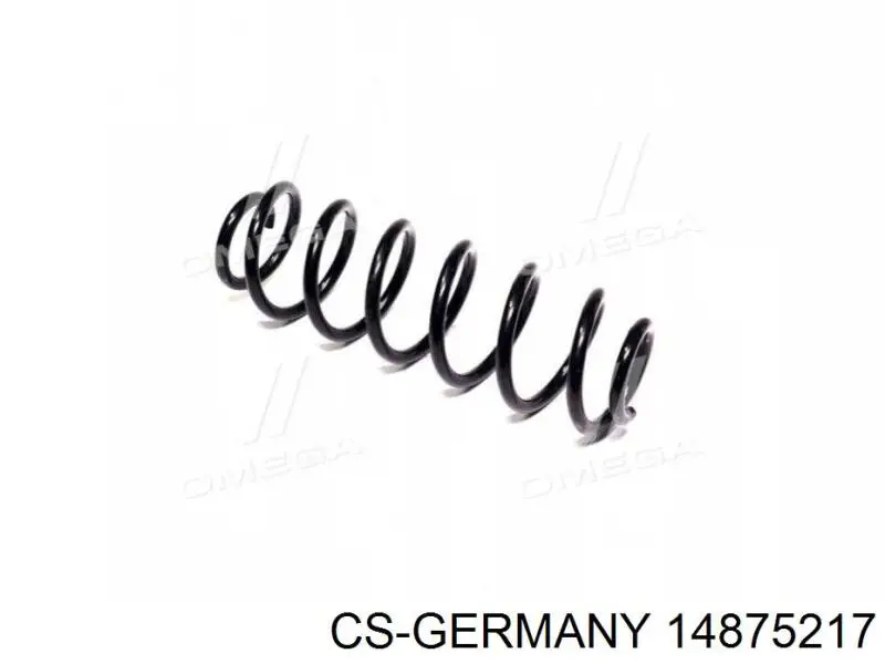 Пружина задня CS Germany 14875217 ціна, від 19.73 USD