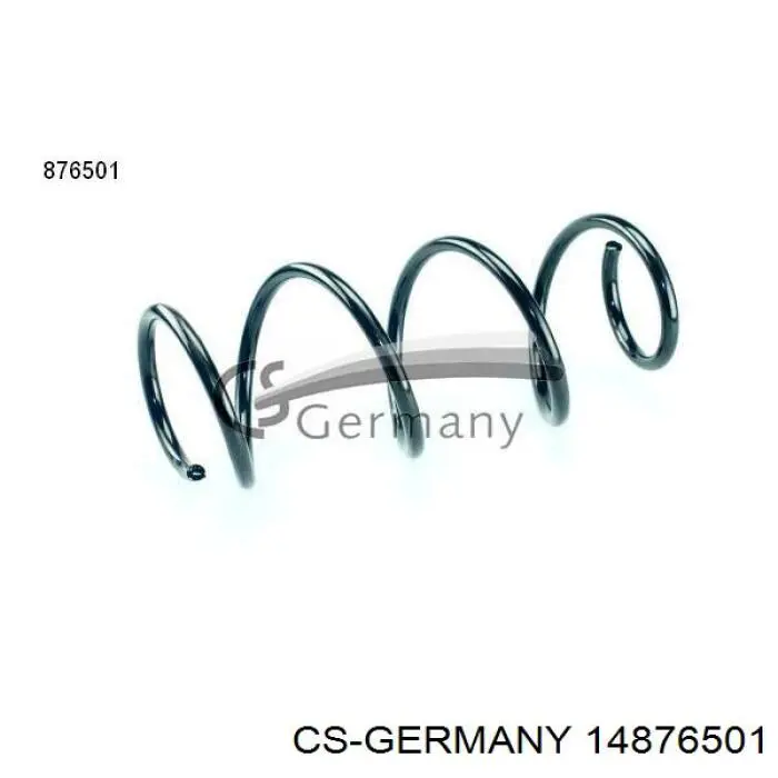 Купити 14876501 CS Germany Гвинтова пружина підвіска