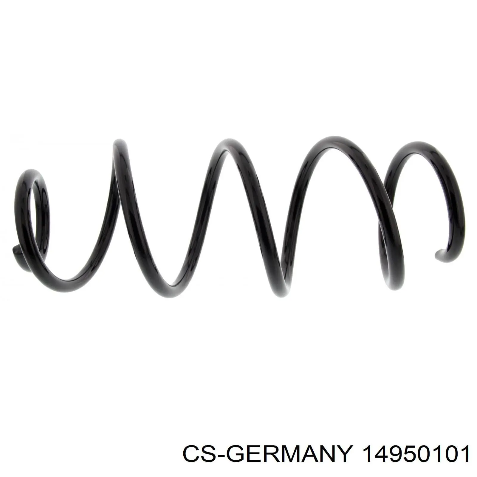 Пружина передня CS Germany 14950101 ціна, від 26.89 USD