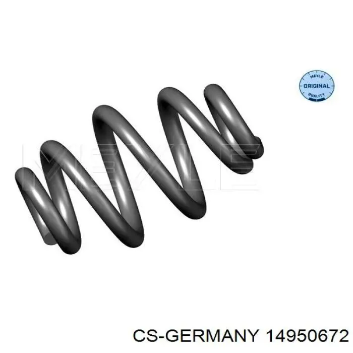 Пружина задня CS Germany 14950672 ціна, від 35.55 USD