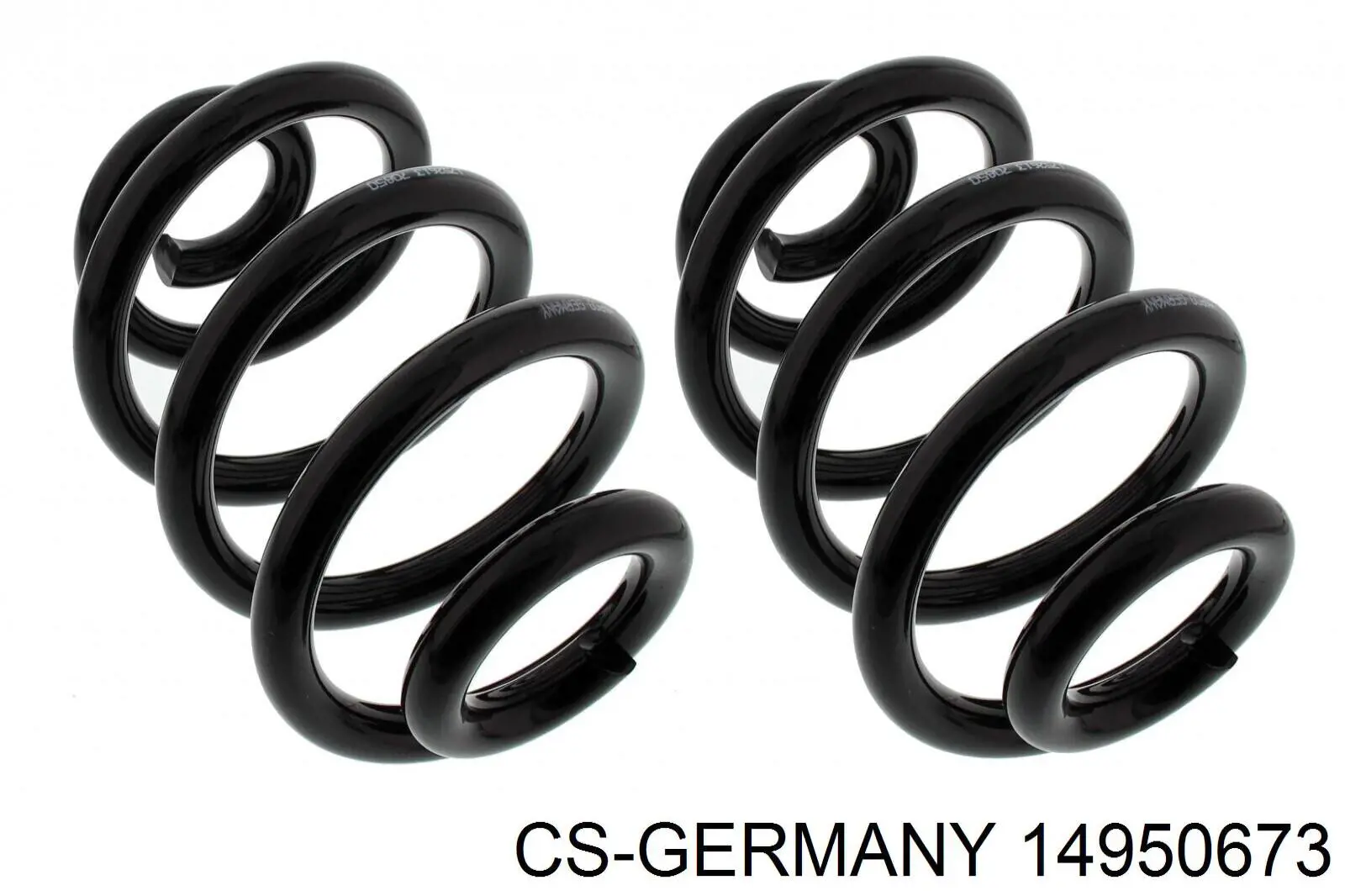 Задні пружини 14950673 CS Germany