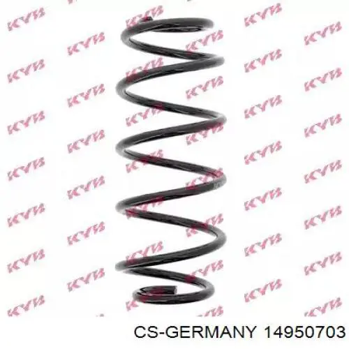 Пружина передня CS Germany 14950703 ціна, від 33.67 USD