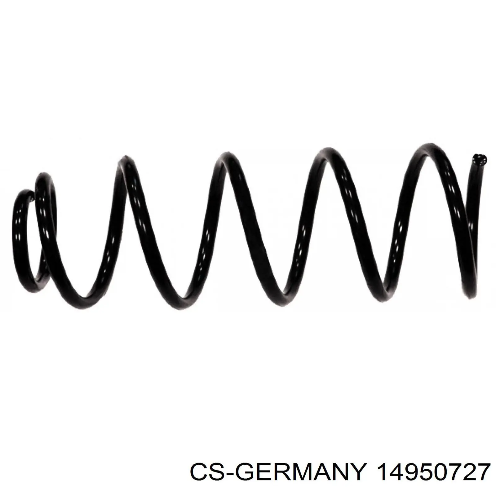 Пружина передня 14950727 CS Germany