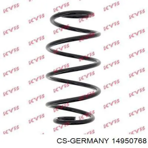 Пружина передня CS Germany 14950768 ціна, від 34.59 USD