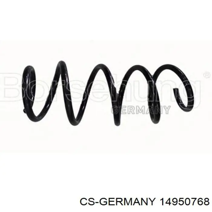 14950768 CS Germany Пружина амортизатора передняя