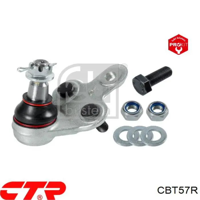 CBT57R CTR Кульова опора, нижня, права