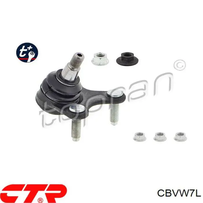 Кульова опора, нижня, ліва CTR CBVW7L ціна, від 13.67 USD