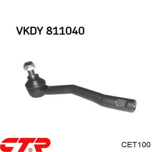 CET100 CTR Зовнішній наконечник рульової тяги