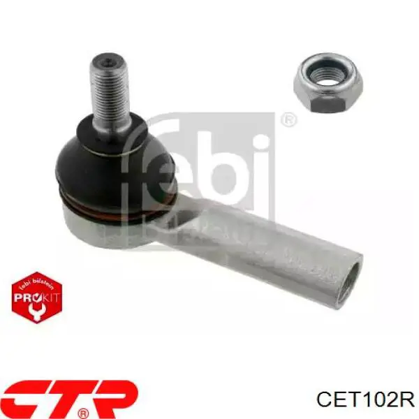 Наконечник рульовий CTR CET102R ціна, від 4.44 USD