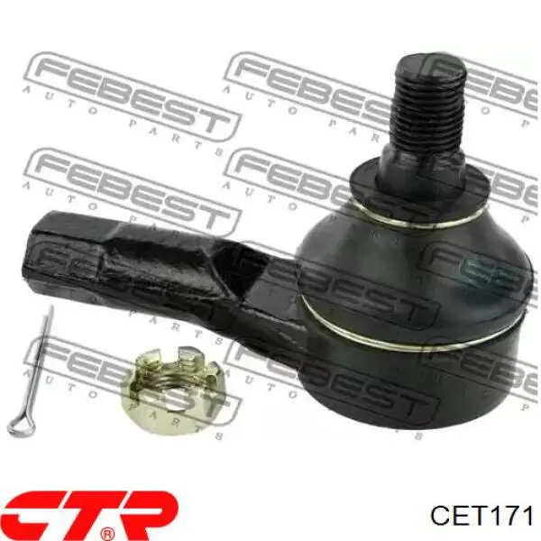 Наконечник рульовий CTR CET171 ціна, від 19.06 USD