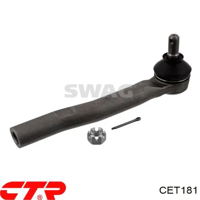 Наконечник рульовий CTR CET181 ціна, від 19.74 USD