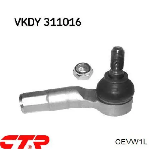 CEVW1L CTR Зовнішній наконечник рульової тяги