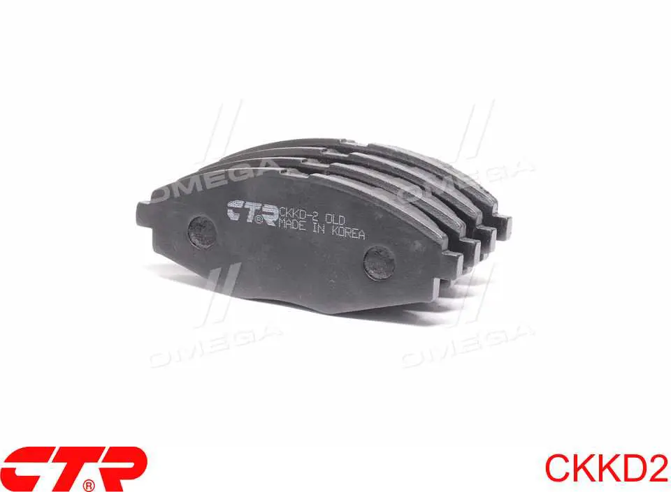 Гальмівні колодки CTR CKKD2 ціна, від 10.53 USD
