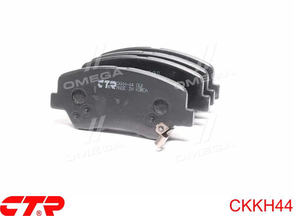 CKKH44 CTR Передні гальмівні колодки