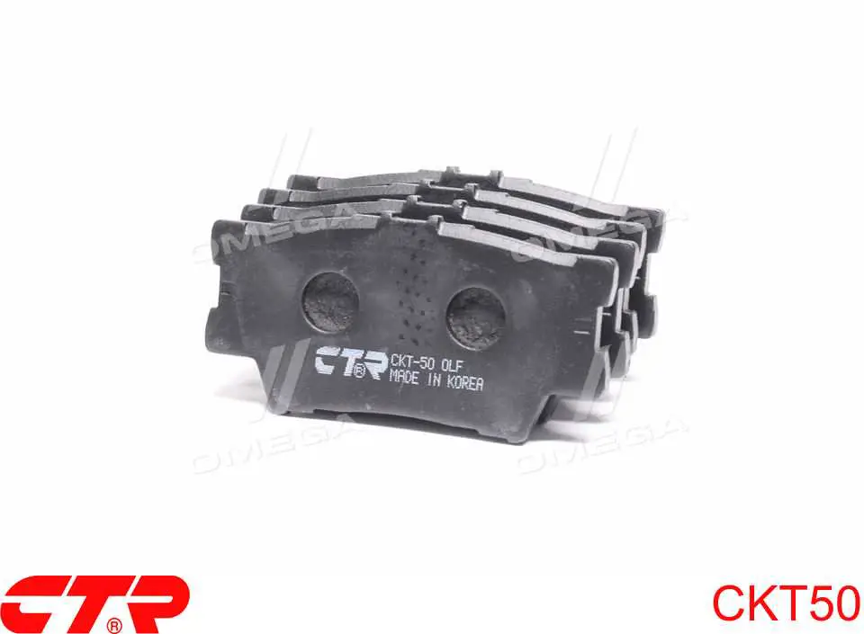 Задні гальмівні колодки CTR CKT50 ціна, від 22.27 USD
