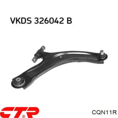 Важіль передньої підвіски нижній, правий CTR CQN11R ціна, від 44.44 USD