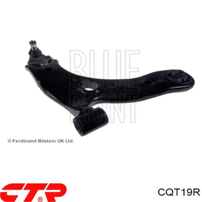 Важіль передньої підвіски нижній, правий CQT19R CTR