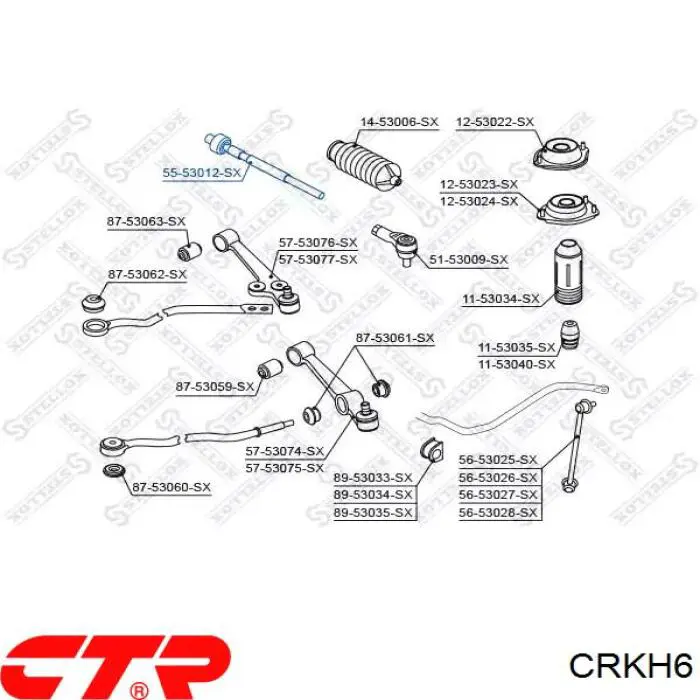  CRKH6 CTR