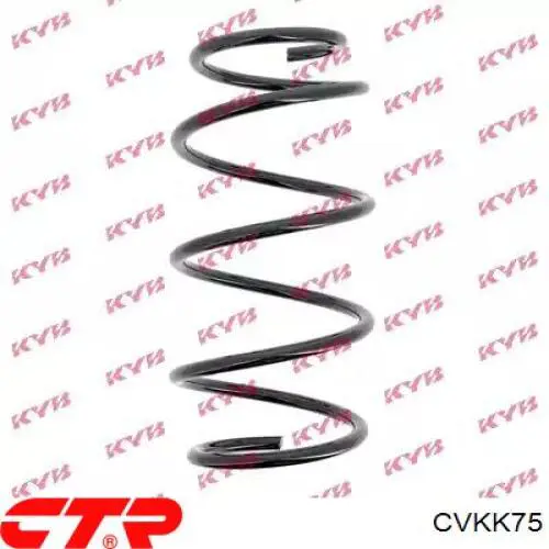 CVKK75 CTR Сайлентблок ресори, задній