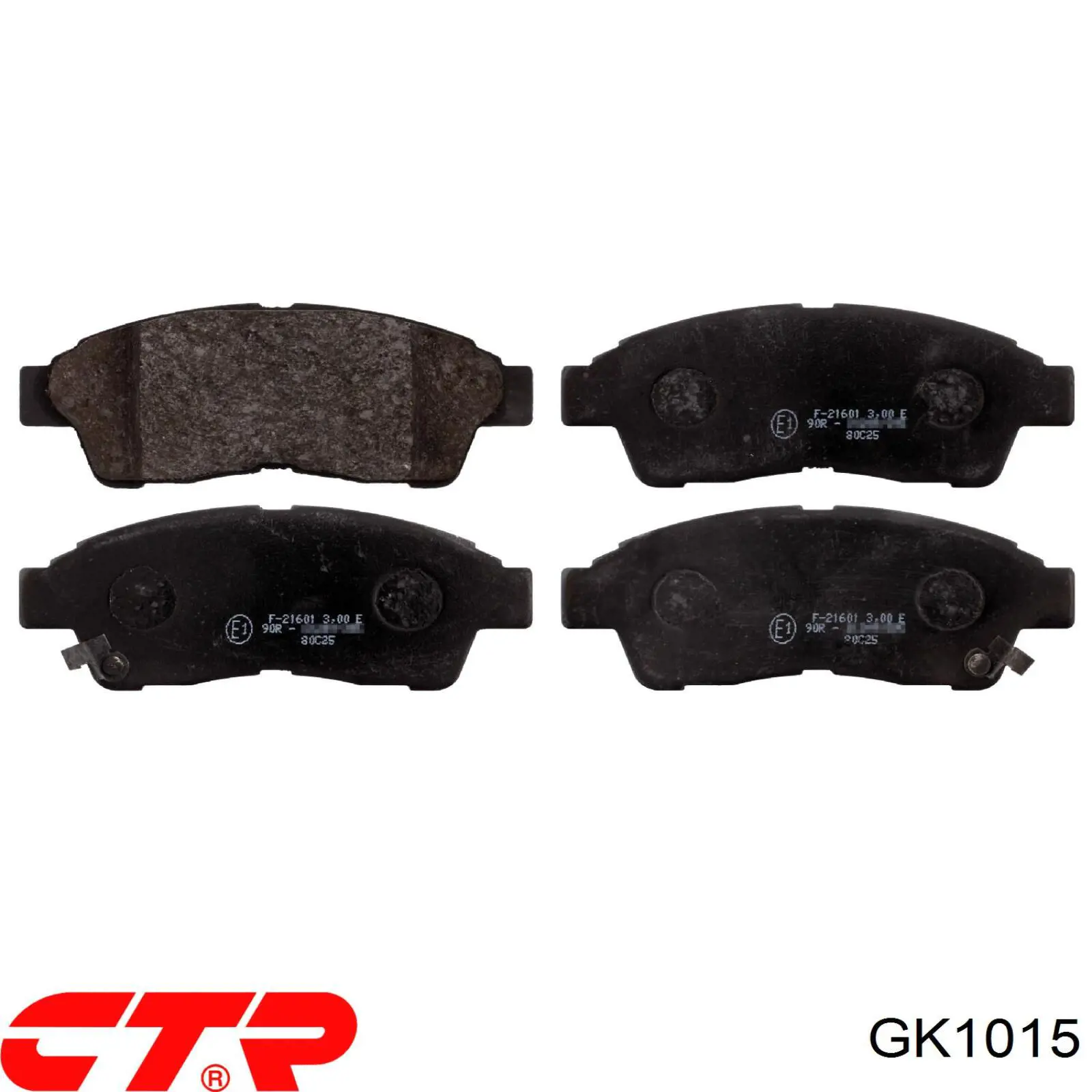 GK1015 CTR Передні гальмівні колодки