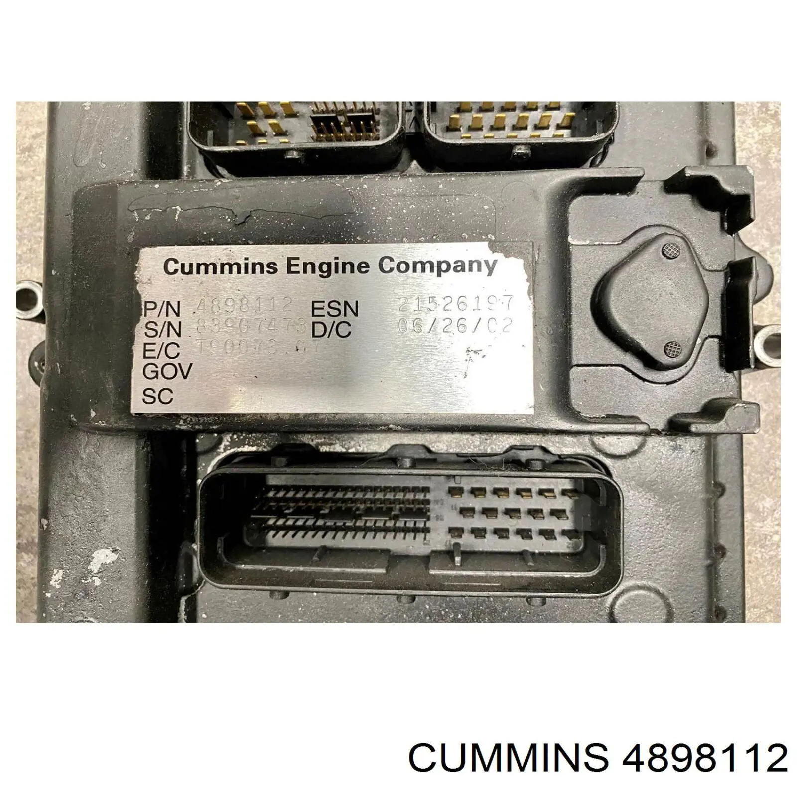 4898112 Cummins Блок електронного управління