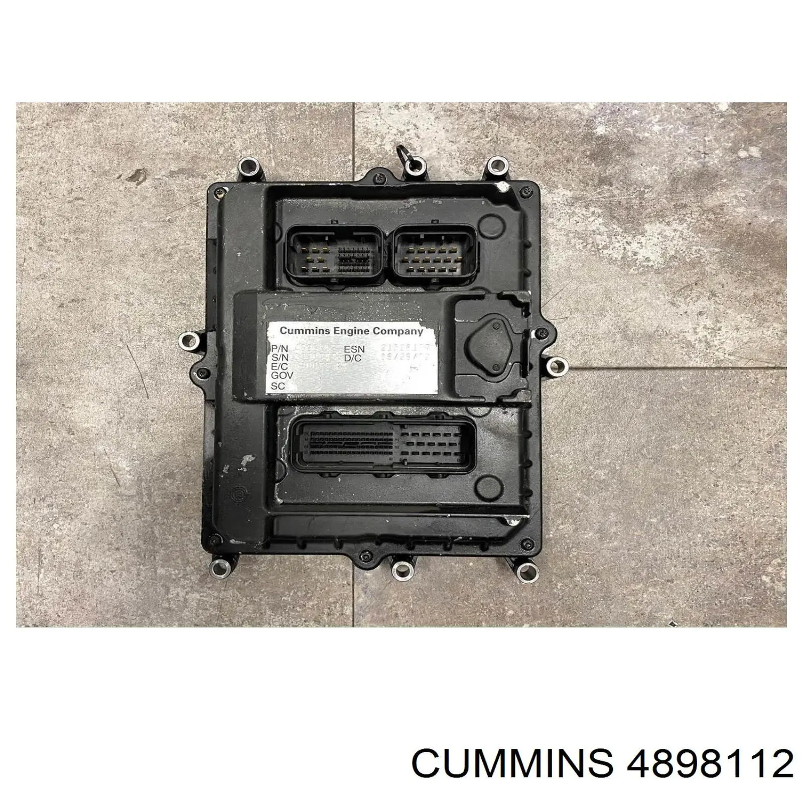 4898112 Cummins модуль (блок керування (ЕБУ) двигуном)