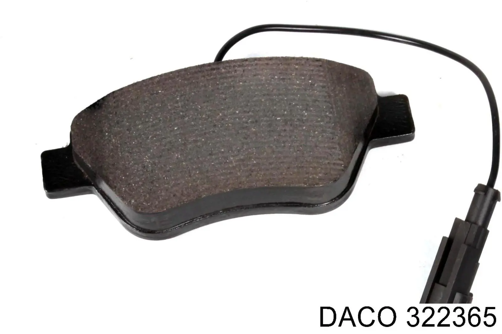 Передні тормозні колодки 322365 Daco