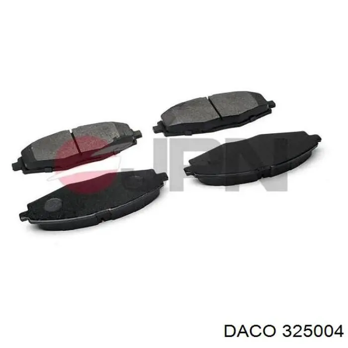 Гальмівні колодки Daco 325004 ціна, від 9.72 USD