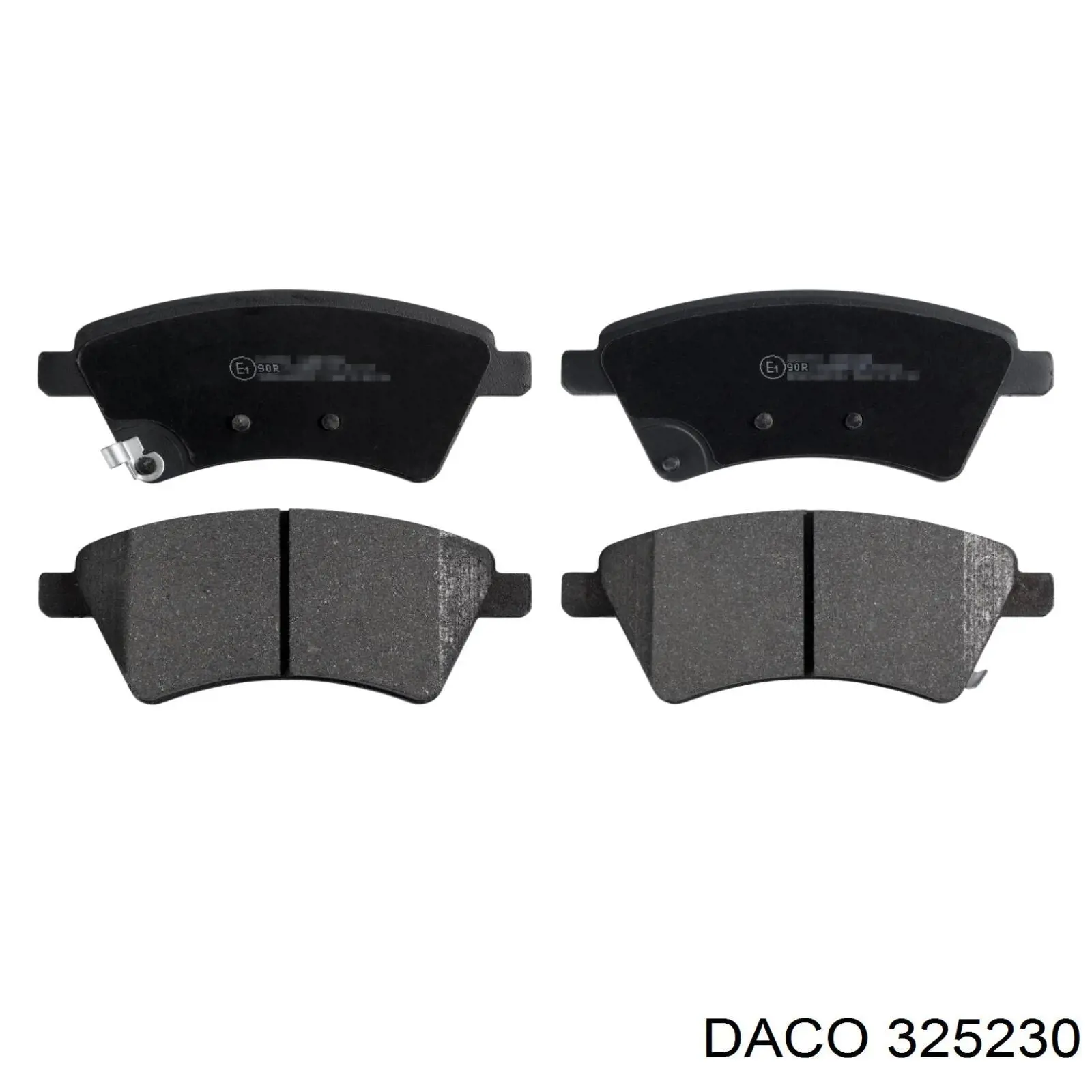 Гальмівні колодки Daco 325230 ціна, від 17.74 USD