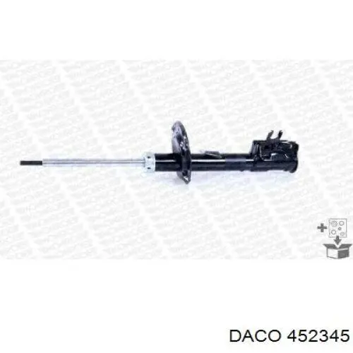 Амортизатор передньої підвіски, лівий Daco 452345 ціна, від 37.26 USD