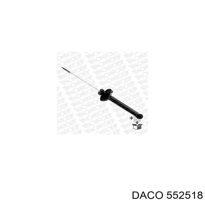 552518 Daco амортизатор задній