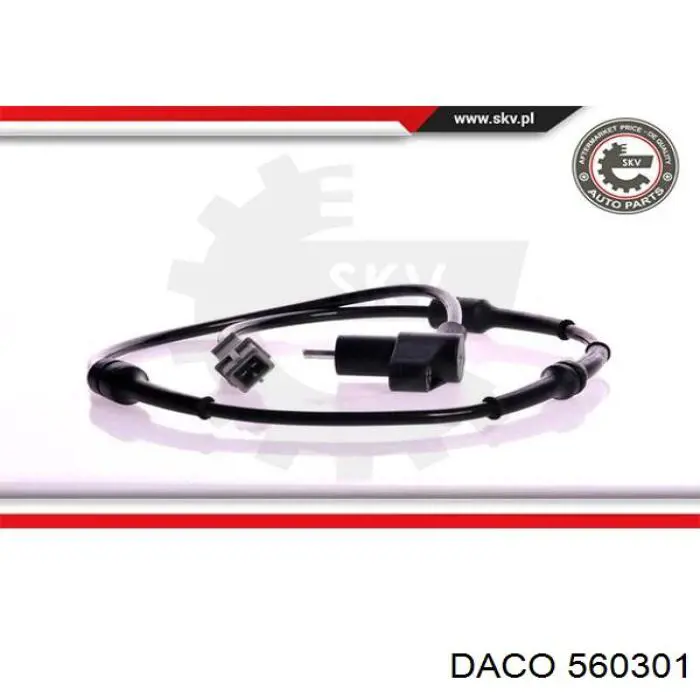 560301 Daco амортизатор задній