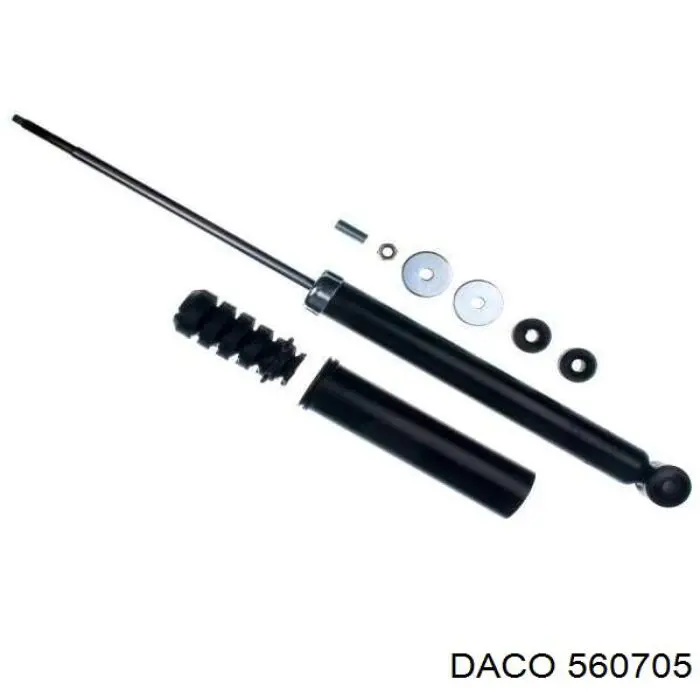 Амортизатор задній Daco 560705 ціна, від 28.61 USD