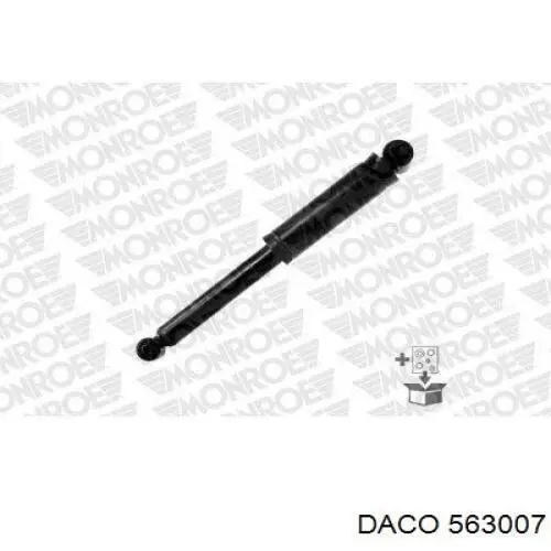 Купити 563007 Daco Стійка амортизатора задня