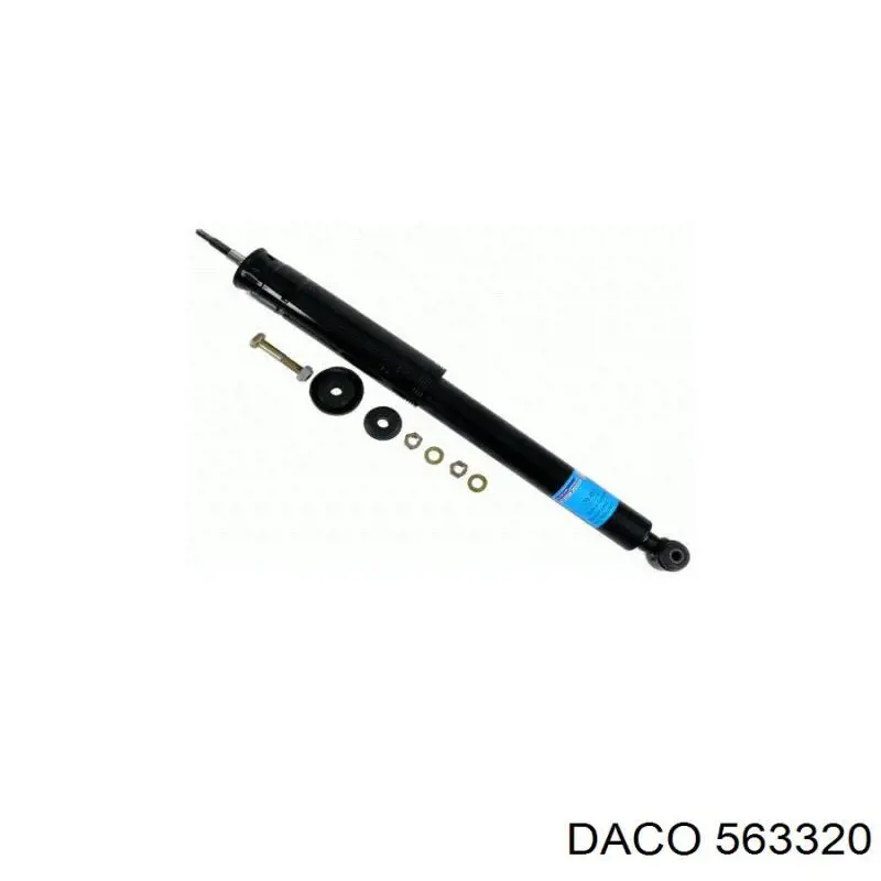 563320 Daco амортизатор задній