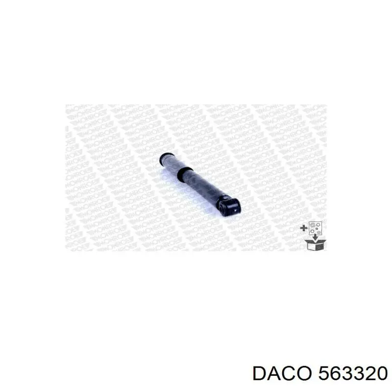 Амортизатор задній Daco 563320 ціна, від 34.38 USD