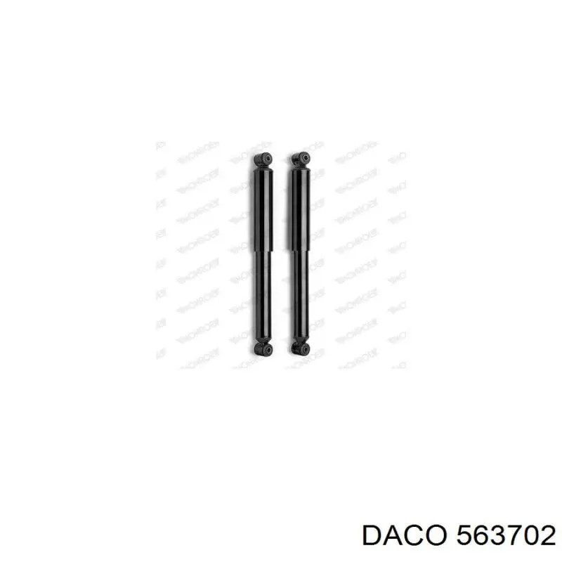 563702 Daco Амортизатори задні