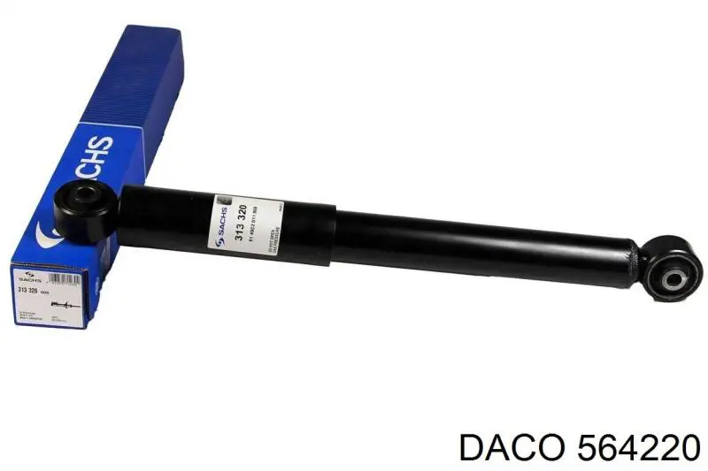 Амортизатор задній Daco 564220 ціна, від 25.52 USD