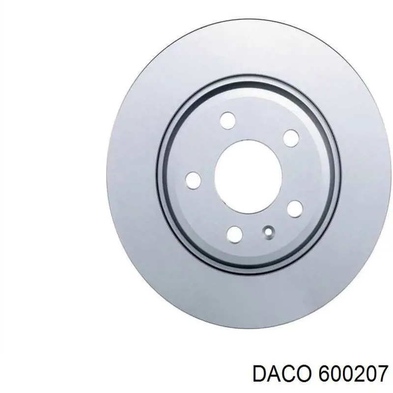 Диск переднього гальма Daco 600207 ціна, від 49.38 USD